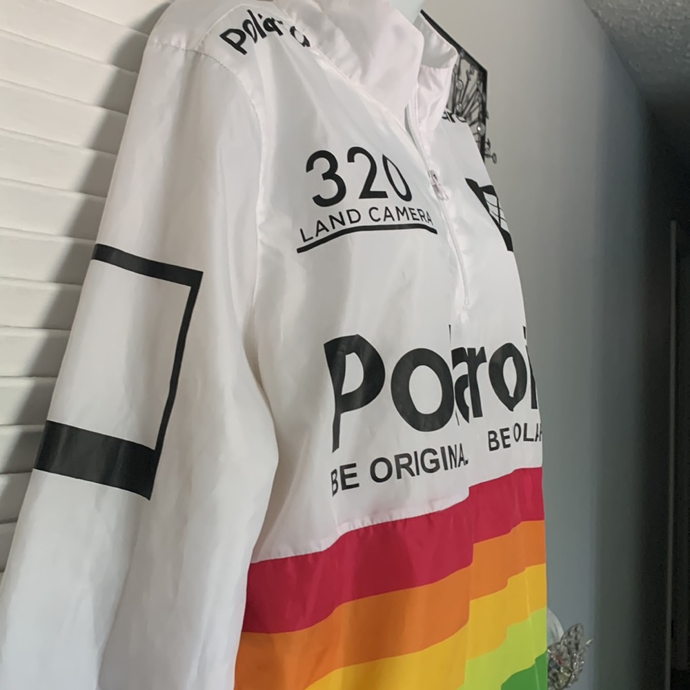 Poloroid Windbreaker Jacket. Size Large. - Picture 4 of 7